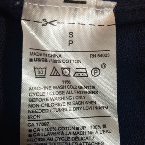 Banana Republic zip top striped sweater - Picture 7 of 8